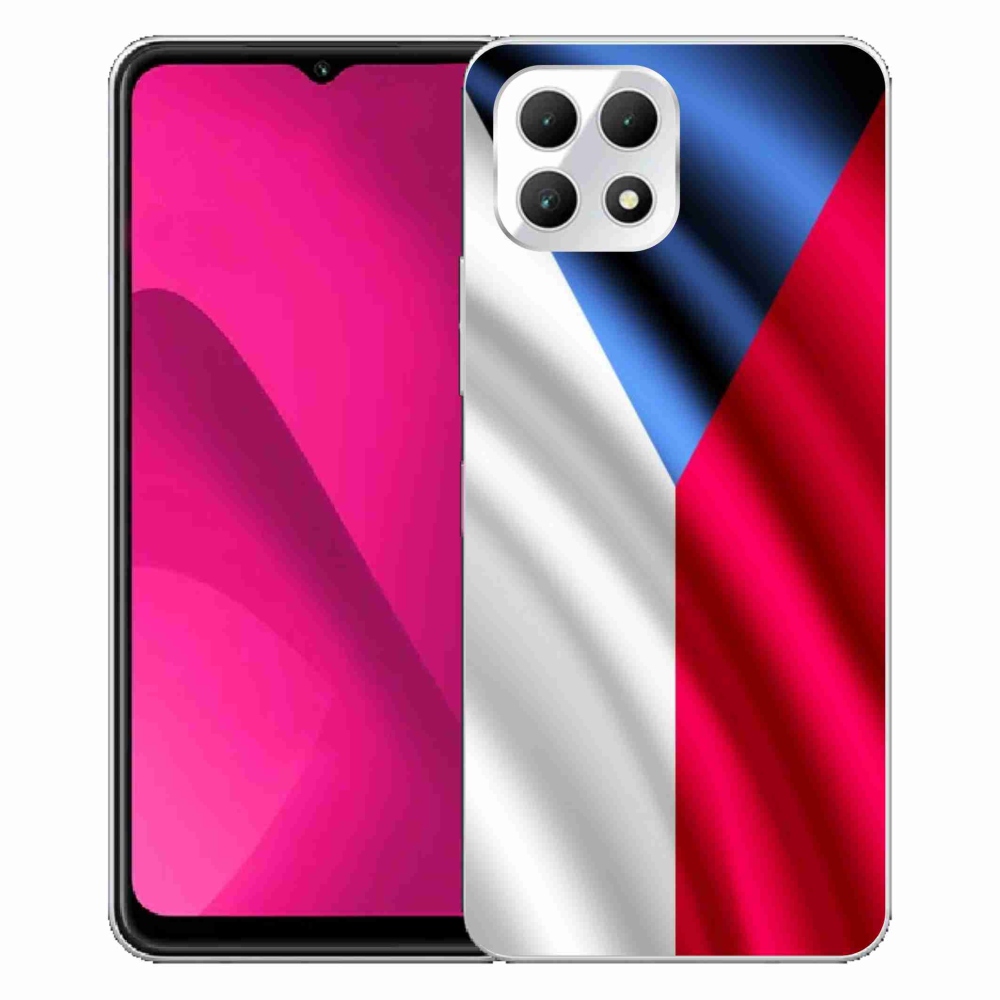 Zselés borítás mmCase a T-Mobile T Phone 2 készülékhez - Cseh zászló