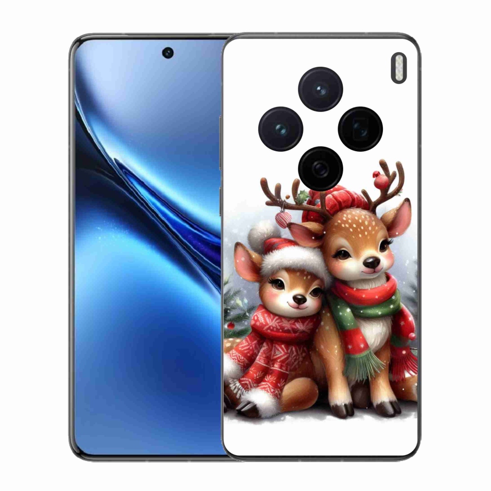Zselés borítás mmCase a Vivo X200 5G készülékhez - karácsonyi rénszarvas