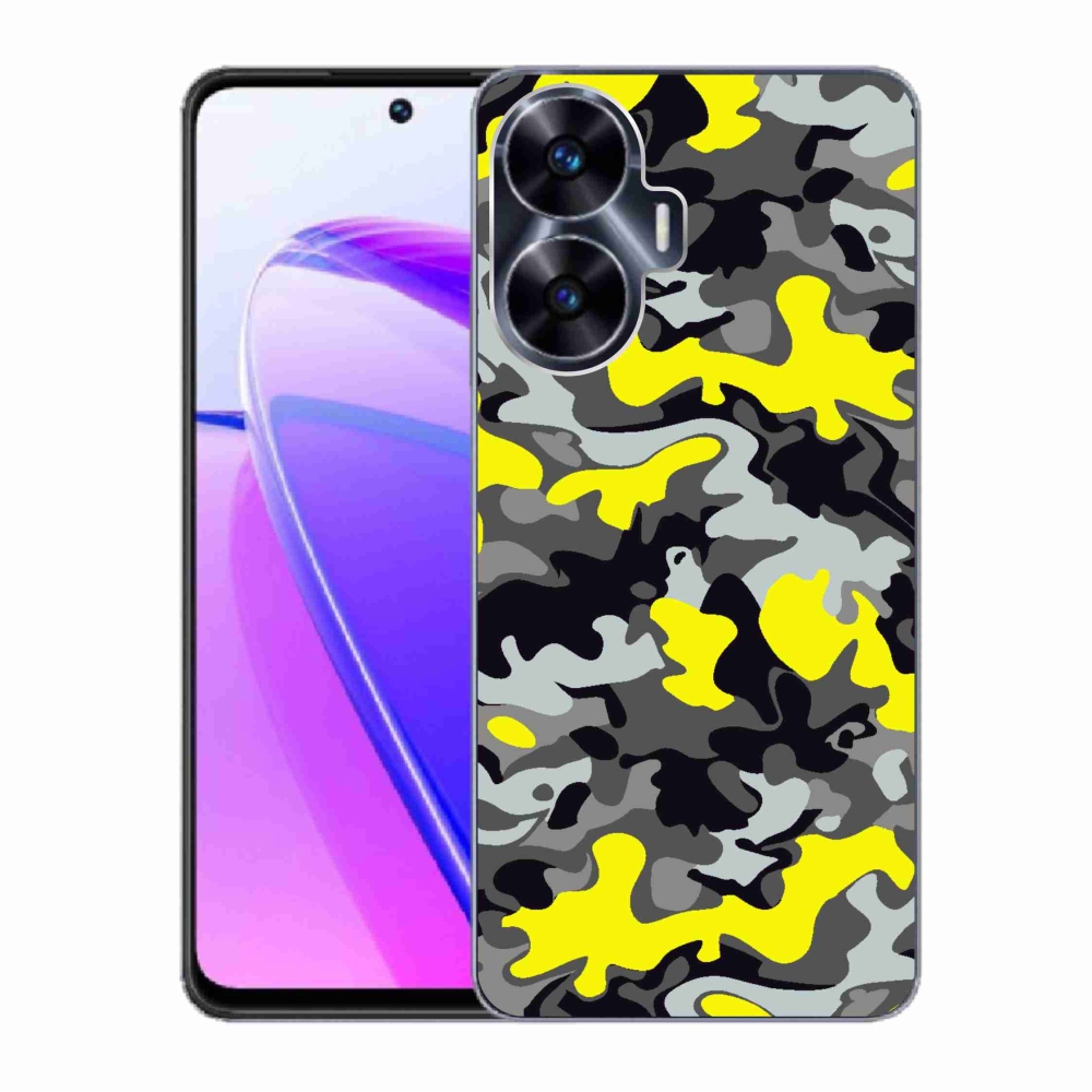 Gél borítás mmCase a Realme C55 készülékhez - álcázó minta 6