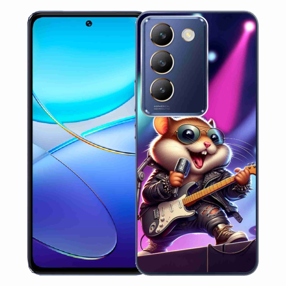 Gél borítás mmCase a Vivo V40 SE 4G/5G készülékhez - hörcsög hintaló