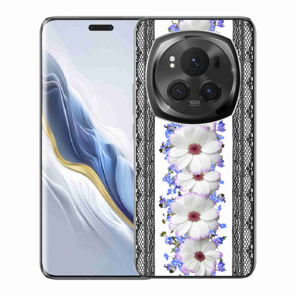 Gél borító mmCase a Honor Magic 6 Pro 5G számára - virágok 8
