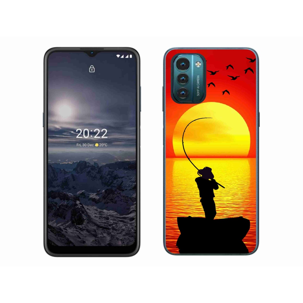 Zselés borítás mmCase a Nokia G11/G21 készülékhez - horgászat