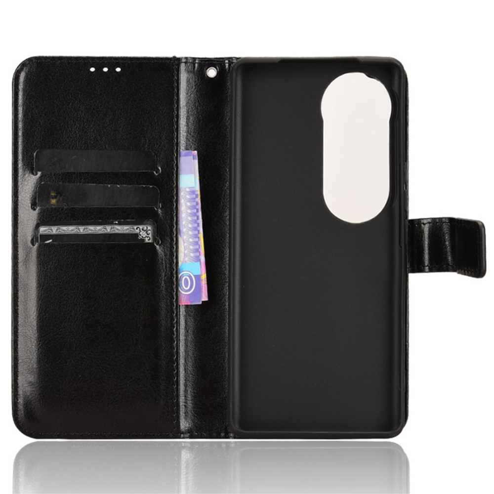 Őrült könyv tok a Vivo V40 5G készülékhez - fekete