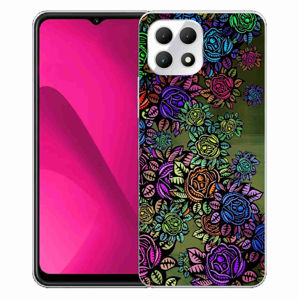 Zselés borítás mmCase a T-Mobile T Phone 2 készülékhez - Virágok 6