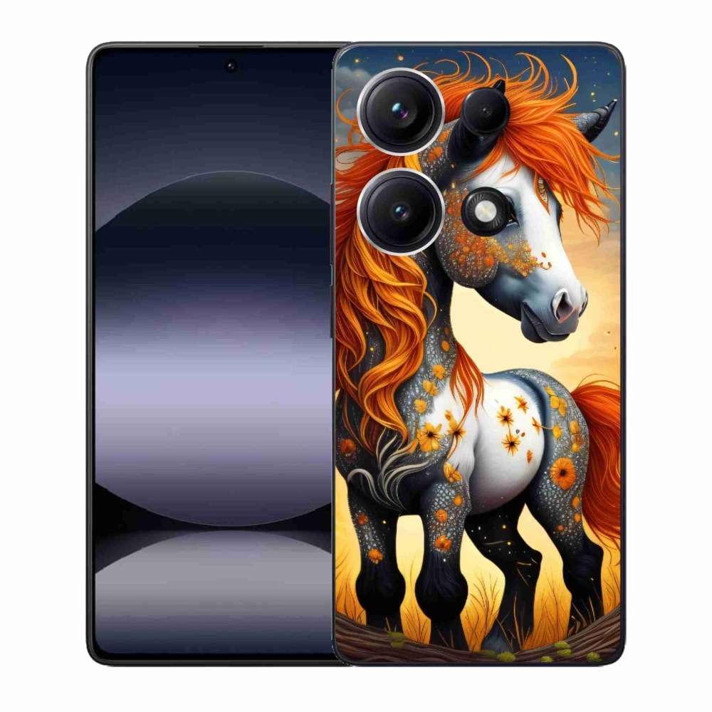 Gél borítás mmCase a Xiaomi Redmi Note 14S-hez - színes póni