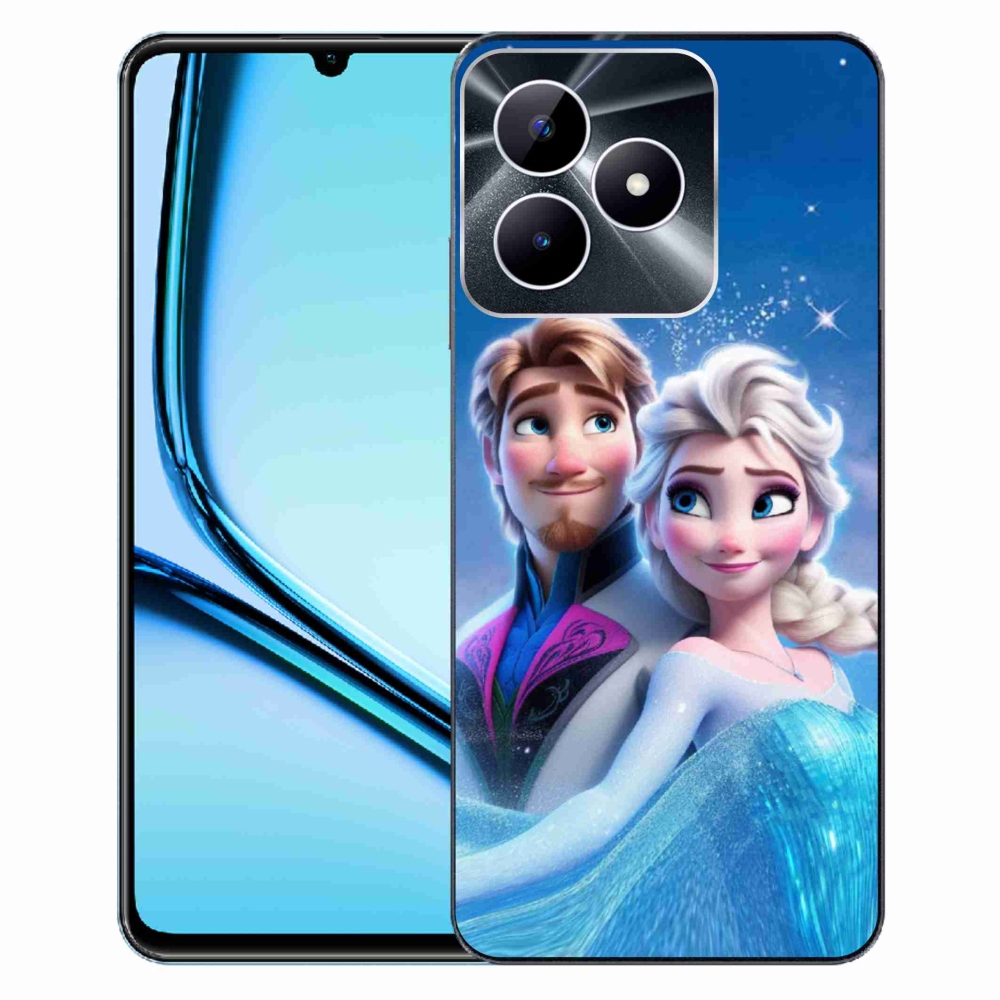 Zselés borítás mmCase a Realme Note 50 készülékhez - Ice Kingdom 1