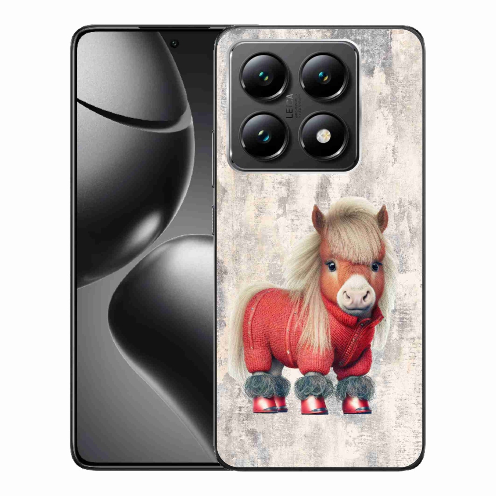 Gél borítás mmCase a Xiaomi 14T-hez - póni pulóverben