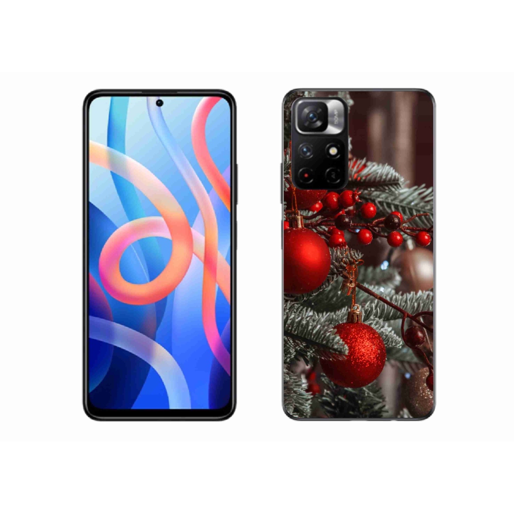 Gél borító mmCase a Xiaomi Redmi Note 11S 5G számára - karácsonyi dekorációk 2