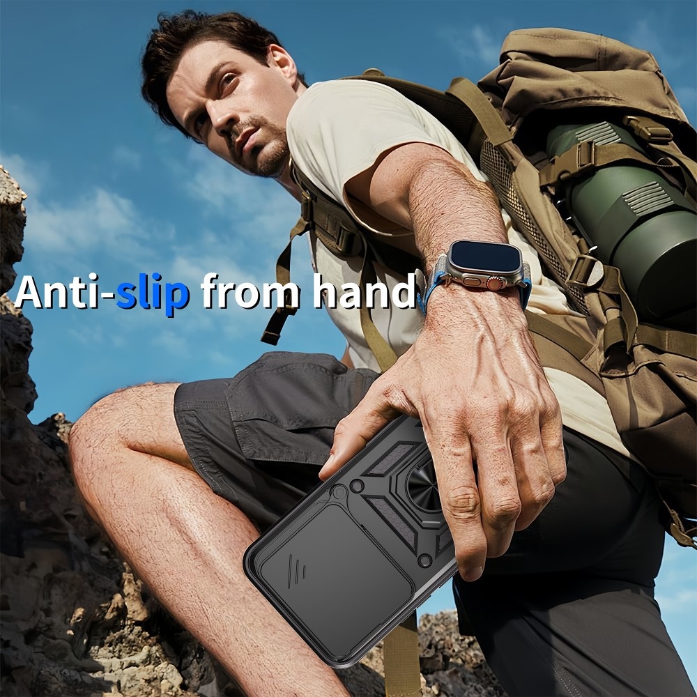 Csúszásálló borítás a Honor 400-hoz - fekete