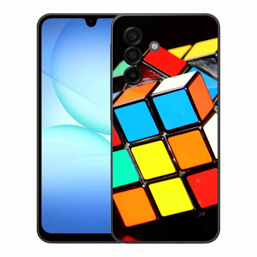 Gél borítás mmCase Samsung Galaxy A17 4G/5G - Rubik-kocka számára