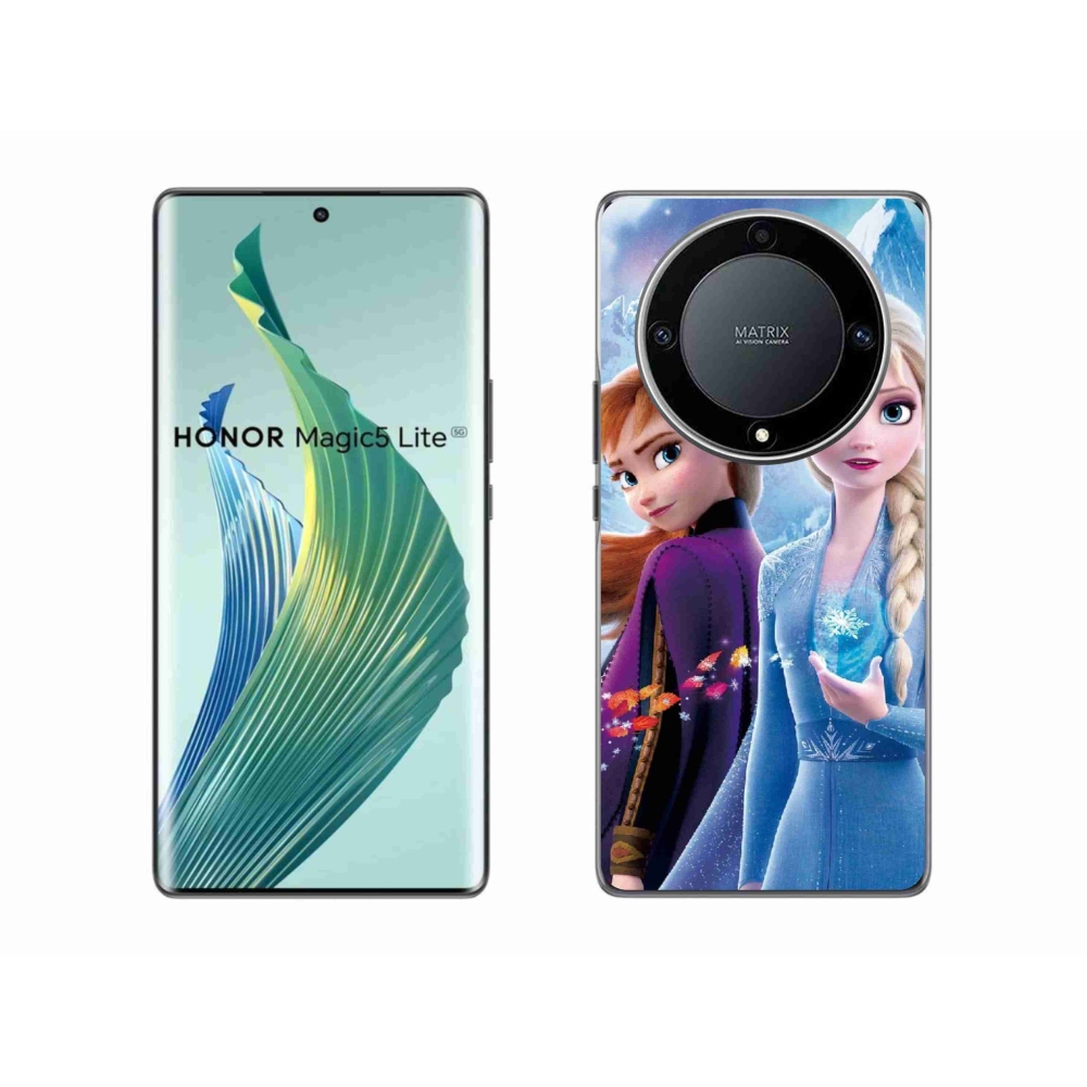 Gél borítás mmCase a Honor Magic 5 Lite 5G készülékhez - Ice Kingdom 3