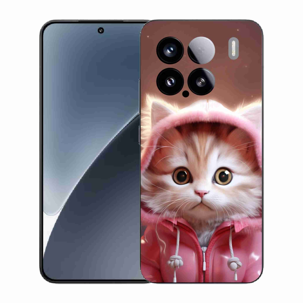 Gél borító mmCase a Xiaomi 15-hez - aranyos cica 3