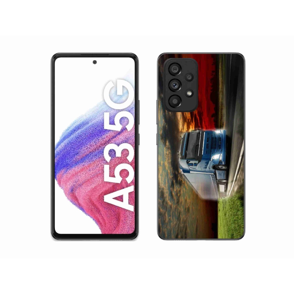 Gél borítás mmCase Samsung Galaxy A53 5G - teherautó 4