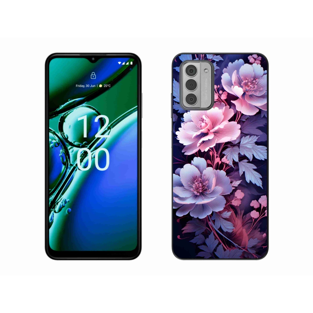 Zselés borítás mmCase a Nokia G42 készülékhez - virágok 11