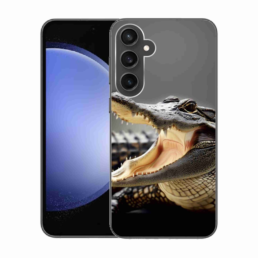 Gél védőhuzat mmCase Samsung Galaxy S23 FE készülékhez - krokodil