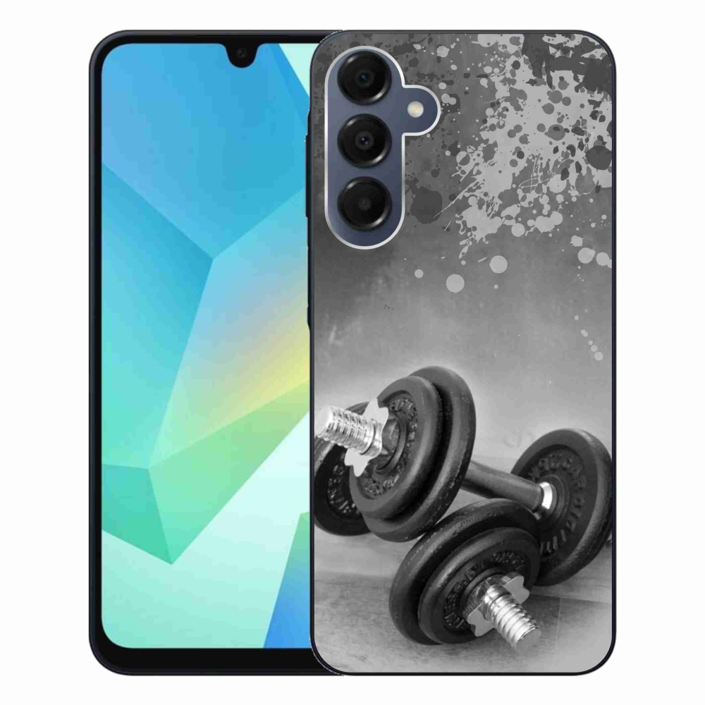 Zselés borítás mmCase Samsung Galaxy A16 4G/5G készülékhez - súlyzók 1
