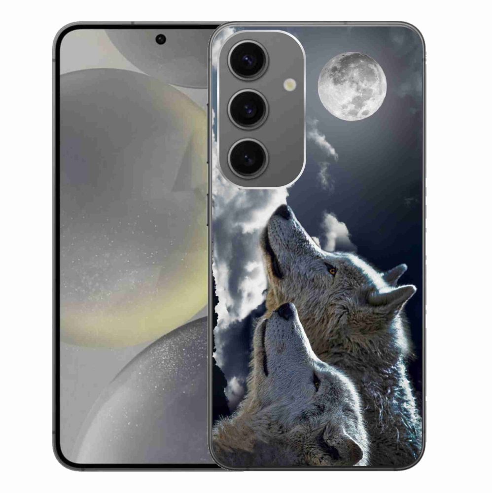 Gél védőhuzat mmCase Samsung Galaxy S24+ - farkasok