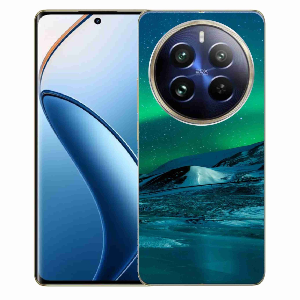 Zselés borítás mmCase a Realme 12 Pro 5G/12 Pro+ 5G számára - sarki fény