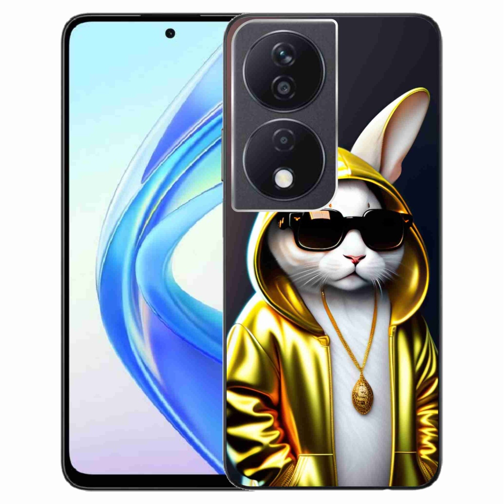 Zselés borítás mmCase a Honor X7b/Honor 90 Smart készülékhez - cat boss