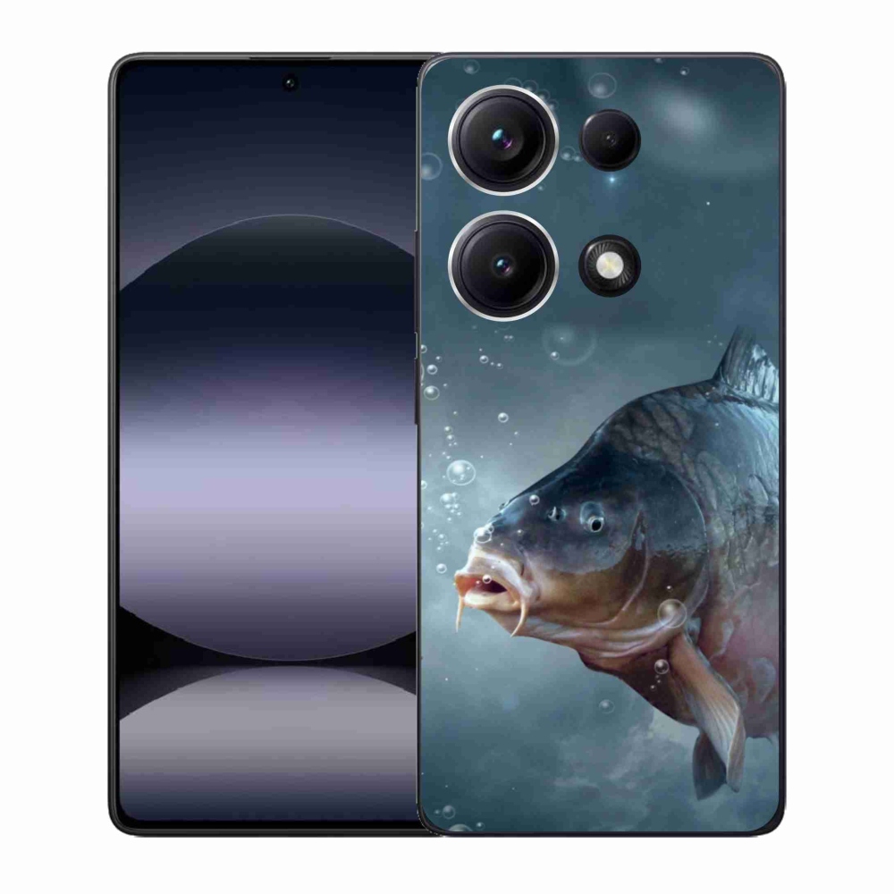 Gél borító mmCase a Xiaomi Redmi Note 14S-hez - ponty és buborékok