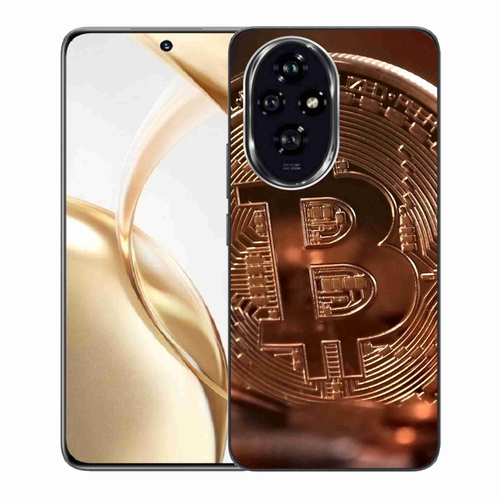Gél borító mmCase a Honor 200 5G számára - bitcoin