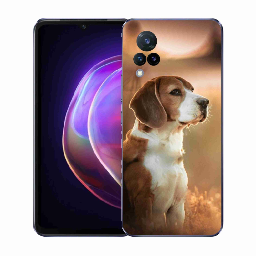 Gél védőburkolat mmCase a Vivo V21 4G/5G készülékhez - bézs színű