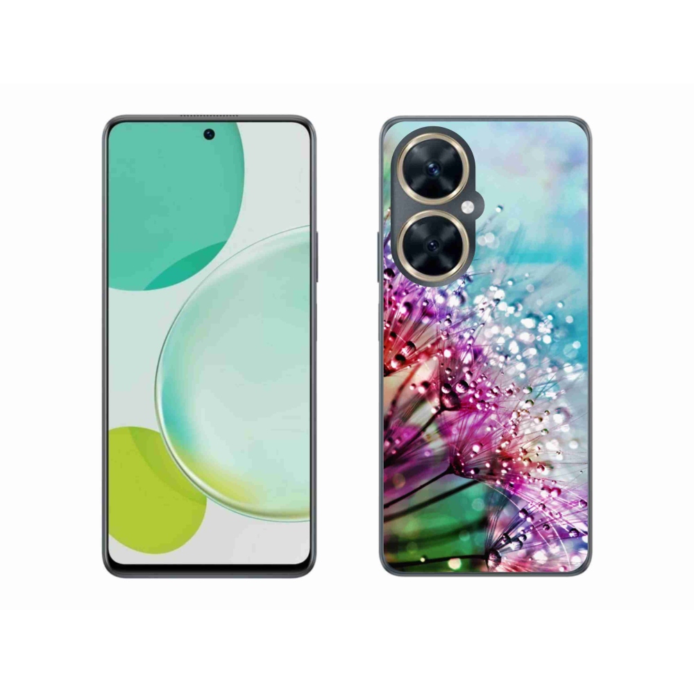 Gél borító mmCase a Huawei Nova 11i készülékhez - színes virágok
