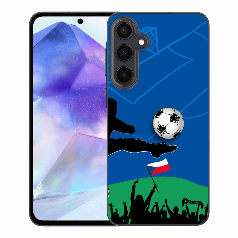 Gél borítás mmCase Samsung Galaxy A55 5G - futballszurkolók számára