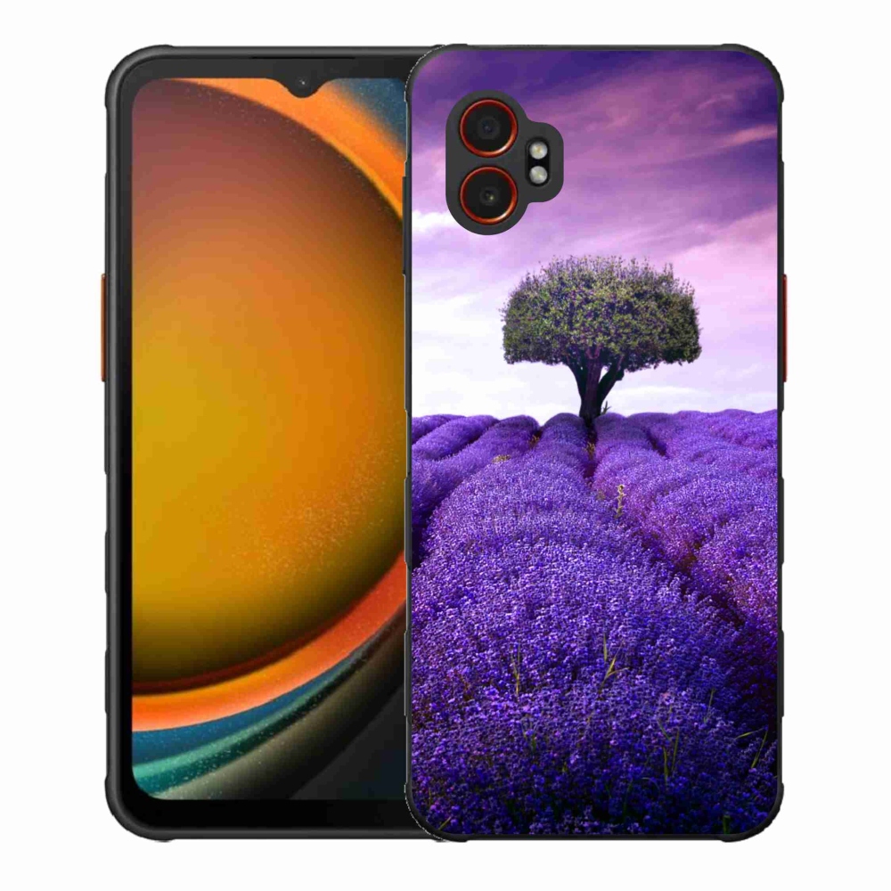 Gél védőhuzat mmCase Samsung Galaxy Xcover 7 Pro készülékhez - levendula rét