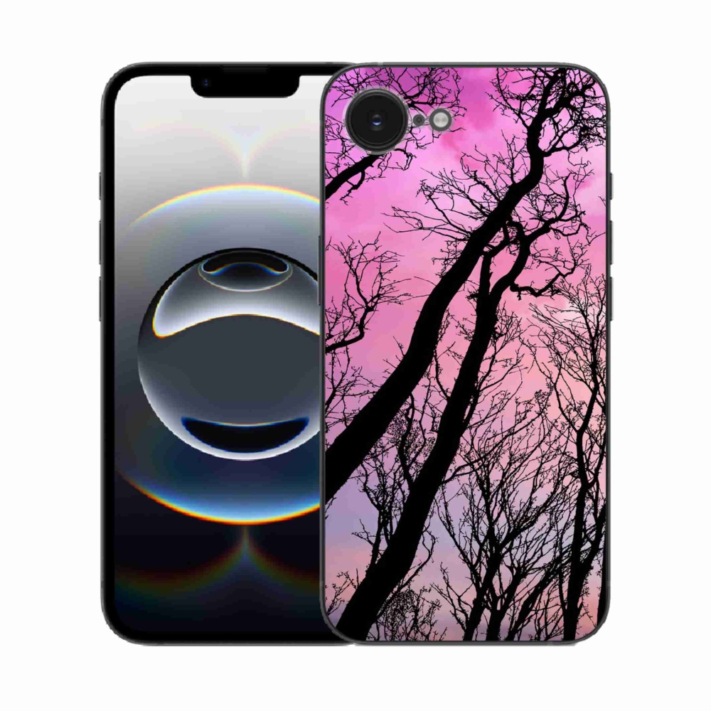 Gél borítás mmCase iPhone 16e készülékhez - kidőlt fák