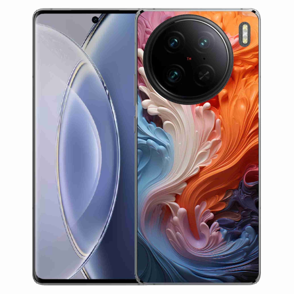 Zselés borítás mmCase a Vivo X90 Pro készülékhez - absztrakt motívum 8