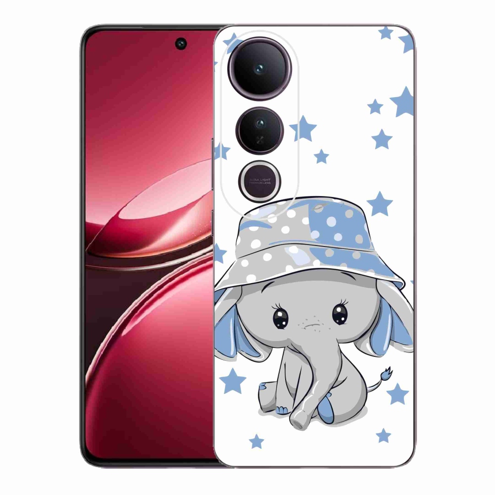 Gél borítás mmCase a Vivo V50 Lite 4G/5G készülékhez - kék elefánt