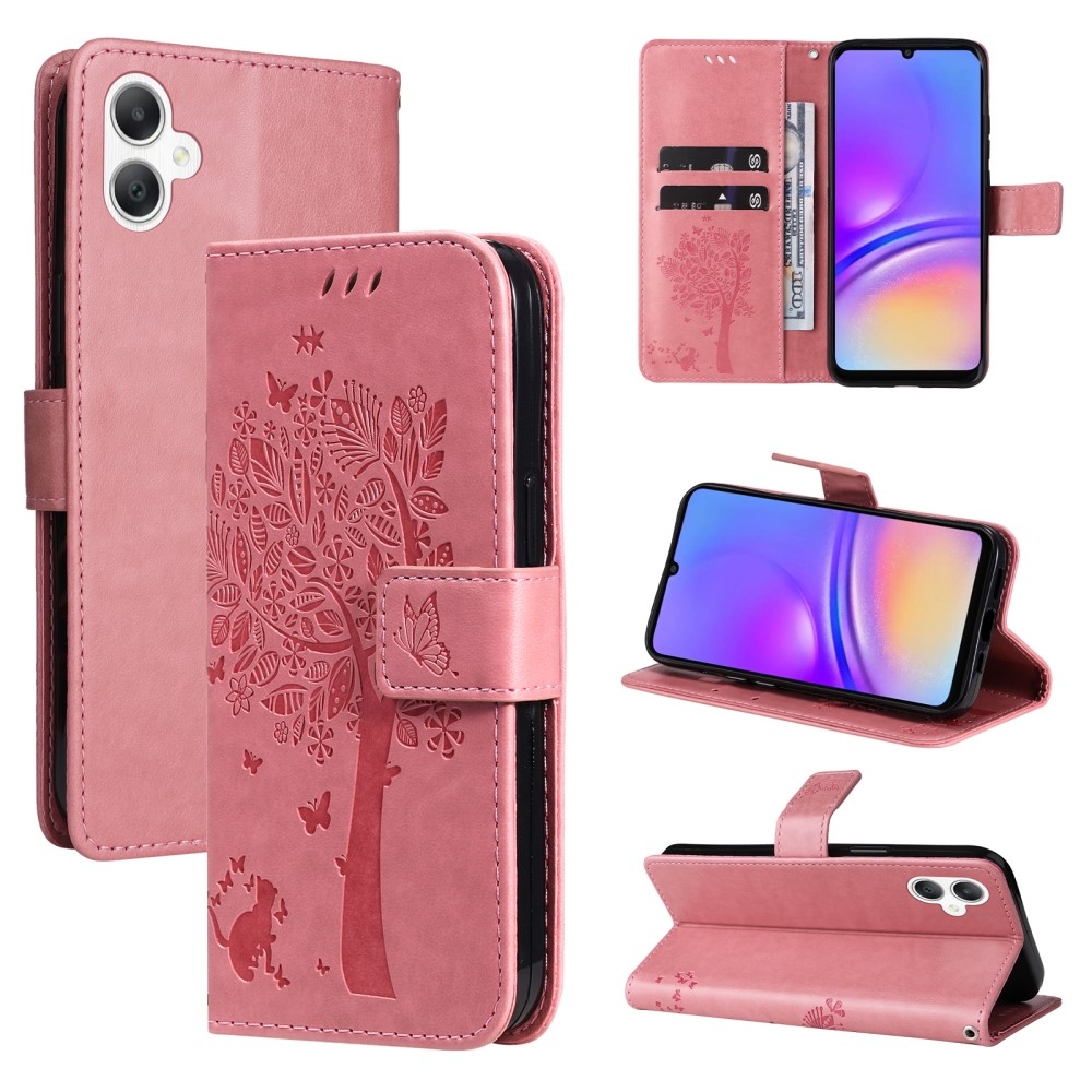 Fák könyve tok Samsung Galaxy A06 4G - rózsaszínű