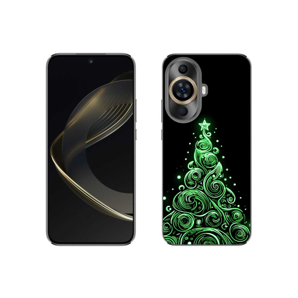 Gél borítás mmCase a Huawei Nova 11-en - neon karácsonyfa 3