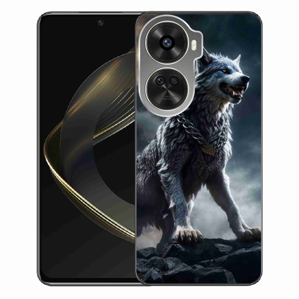 Gél borítás mmCase a Huawei Nova 12 SE-hez - farkas 1