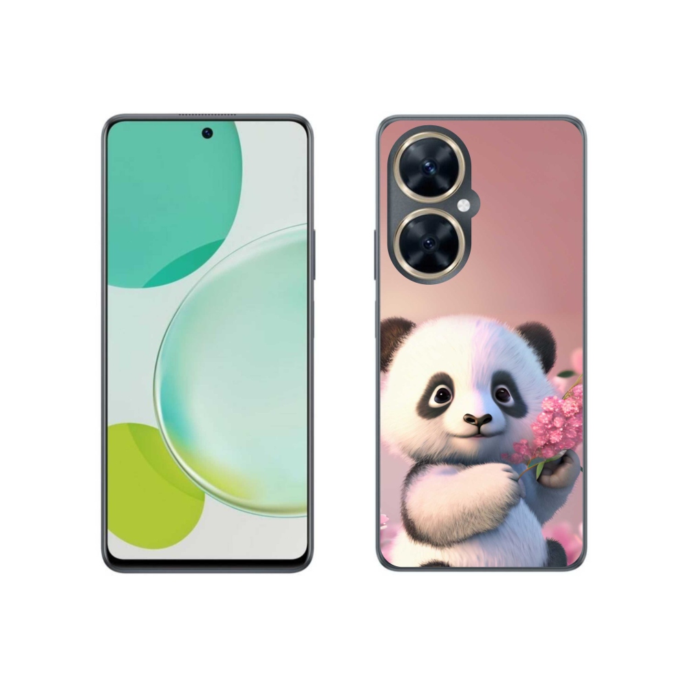 Gél borító mmCase a Huawei Nova 11i készülékhez - aranyos panda