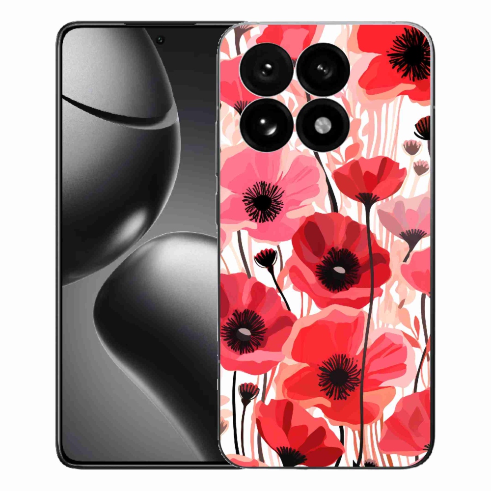 Gél borítás mmCase a Xiaomi 15T-hez - mákos 1