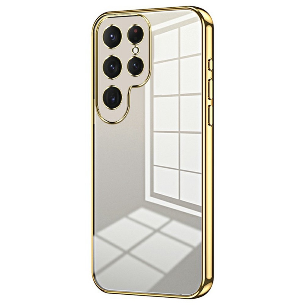 Elektro-gél tok Samsung Galaxy S25 Ultra készülékhez - arany színben