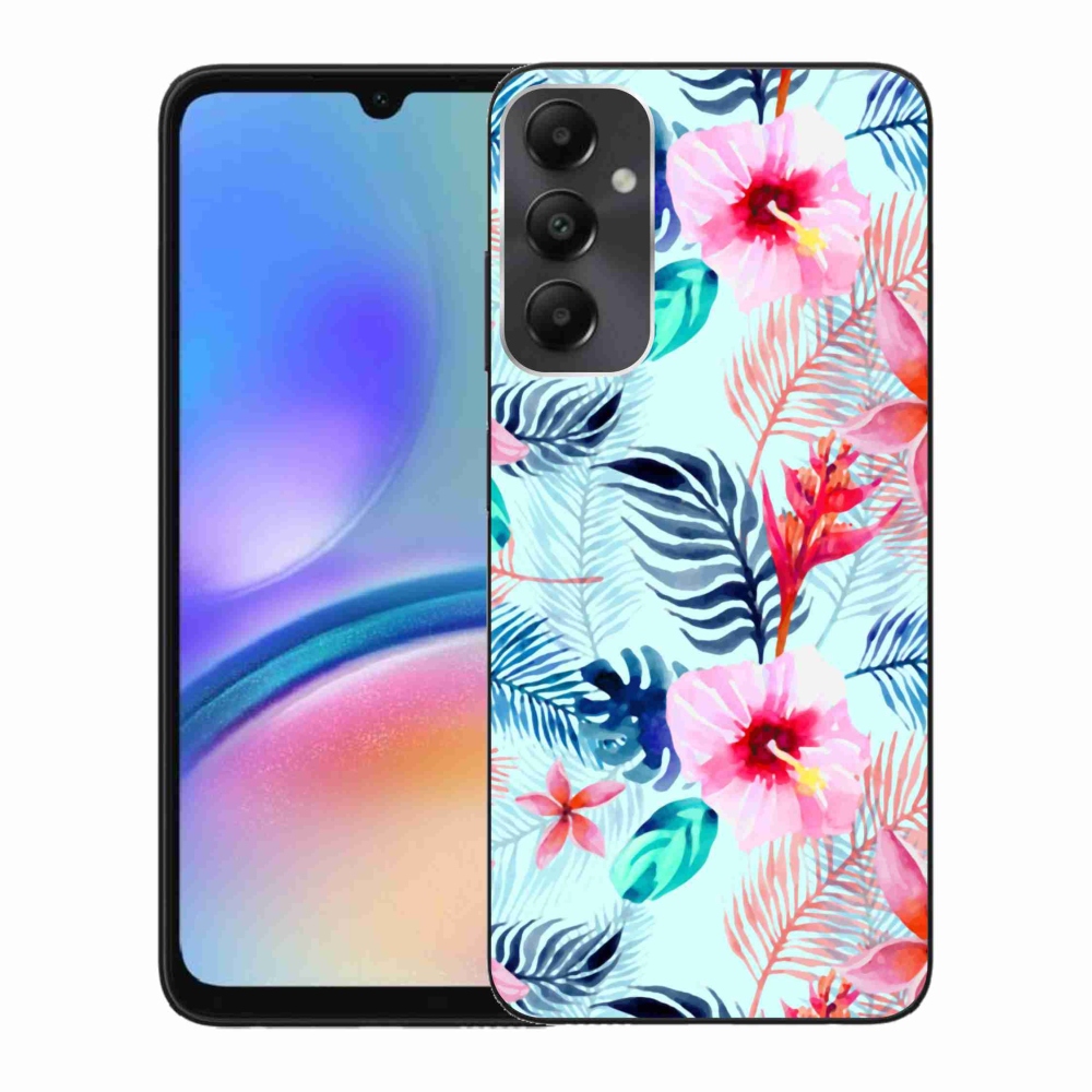 Gél borítás mmCase Samsung Galaxy A05s készülékhez - virágok