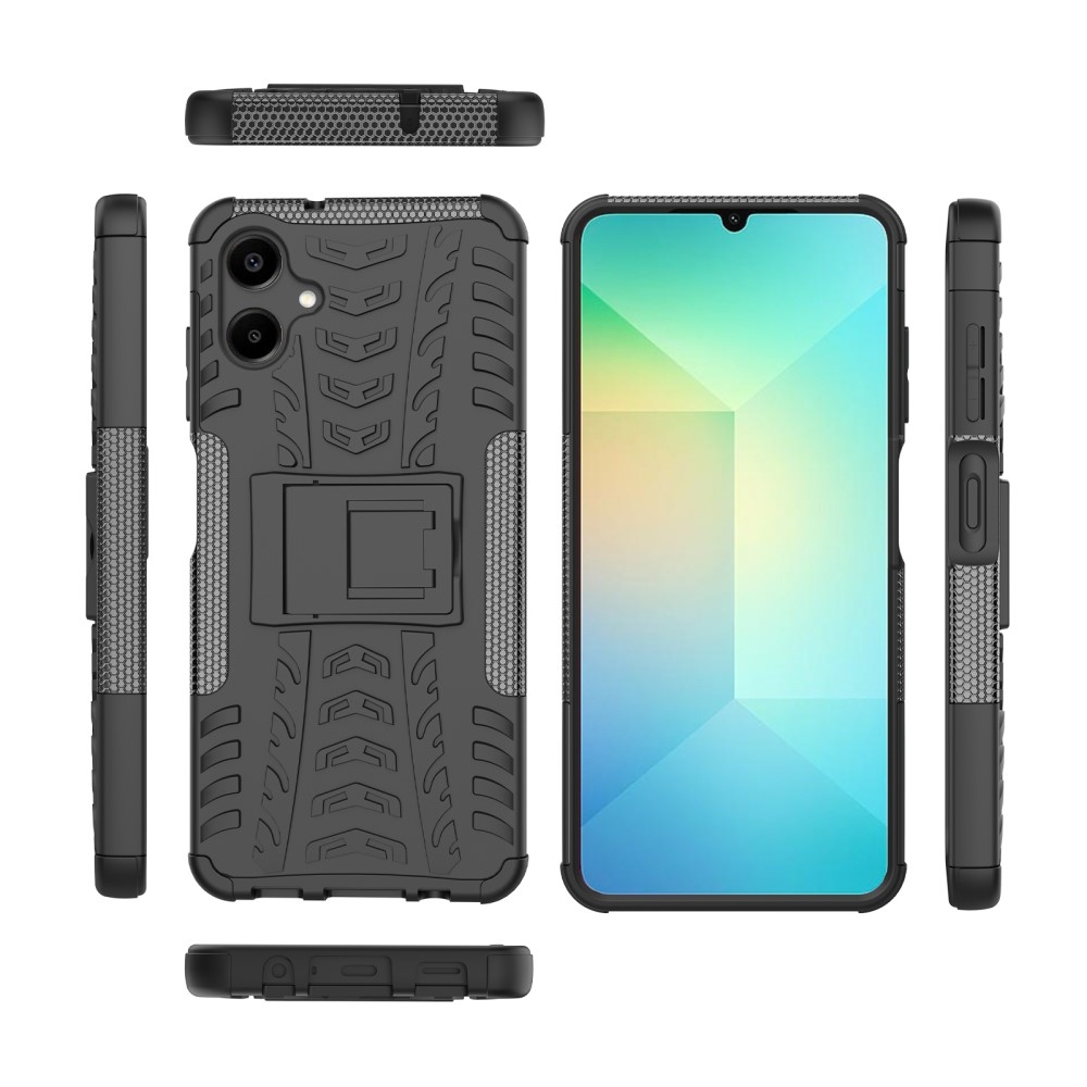 Kick tartós borítás Samsung Galaxy A06 4G készülékhez - fekete