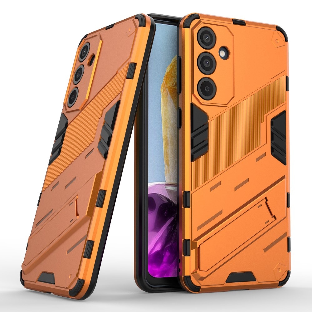 Tartós borítás Samsung Galaxy M55 5G készülékhez - narancssárga