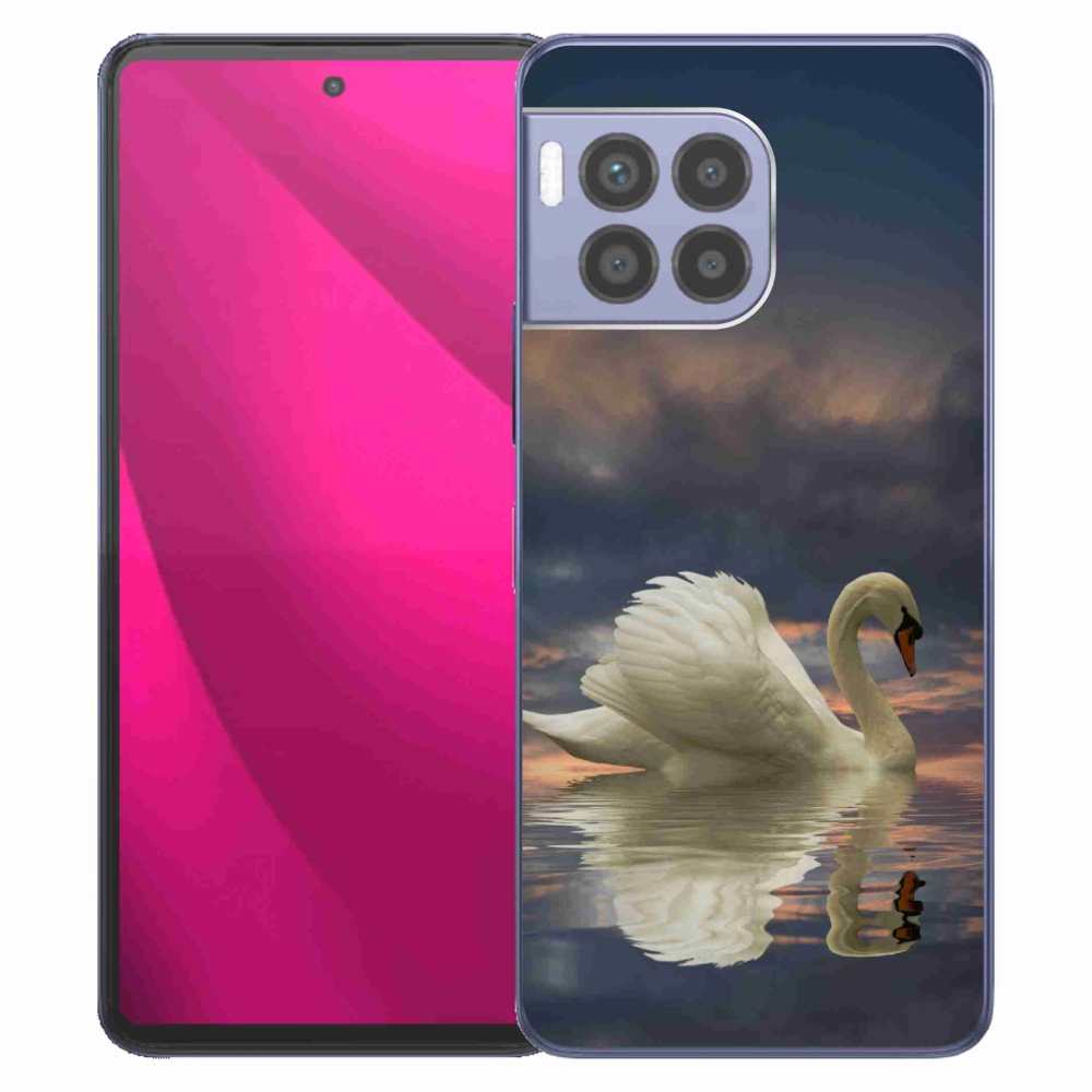 Zselés borítás mmCase a T-Mobile T Phone 2 Pro készülékhez - hattyú