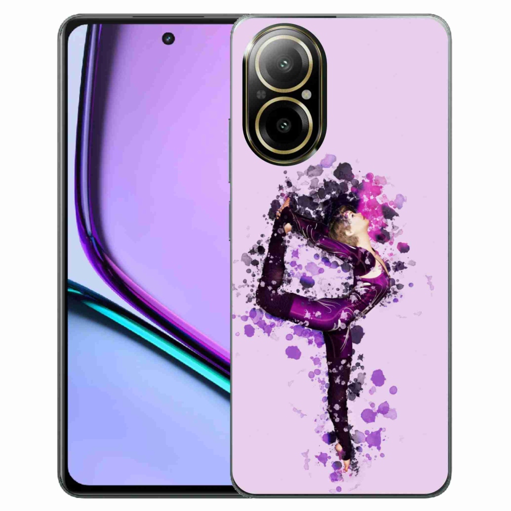 Gél borítás mmCase a Realme C67 készülékhez - balerina
