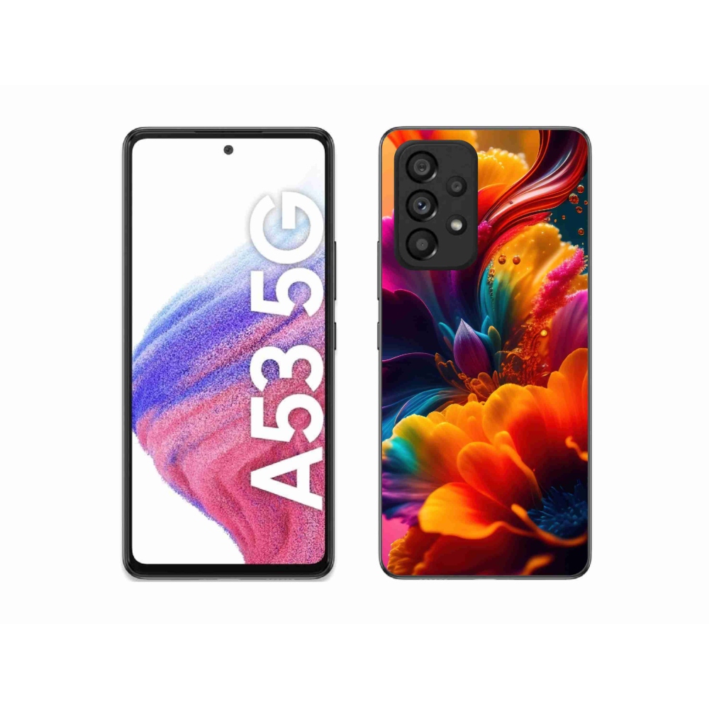 Gél borítás mmCase Samsung Galaxy A53 5G - absztrakt motívum 2