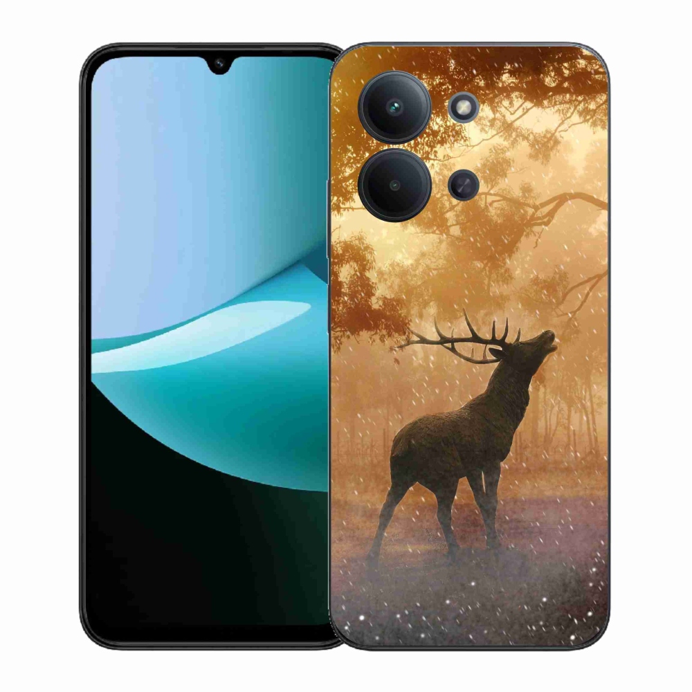 Gél borítás mmCase a Xiaomi Redmi 15C 4G (171mm)/Poco C85 4G (171mm) - szarvas a vadonban
