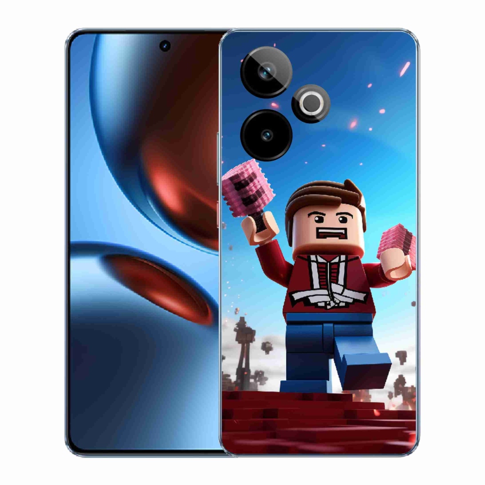 Rugalmas gél tok mmCase képpel a Realme GT 7 5G/GT 7T 5G számára - roblox 2