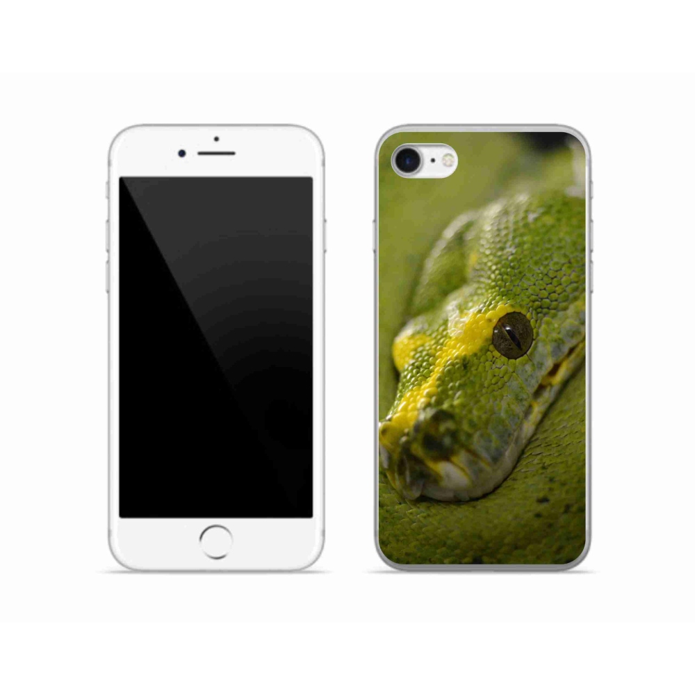 Zselés borítás mmCase iPhone SE (2022) - kígyó 2