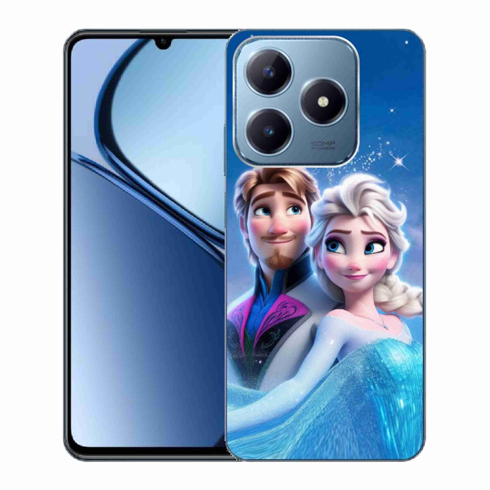 Zselés borítás mmCase a Realme C63 készülékhez - Ice Kingdom 1