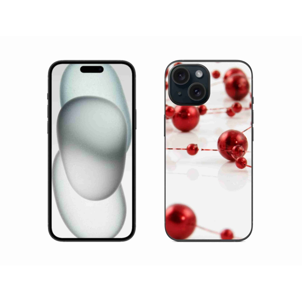 Gél borítás mmCase iPhone 15-hez - Karácsonyi lánc