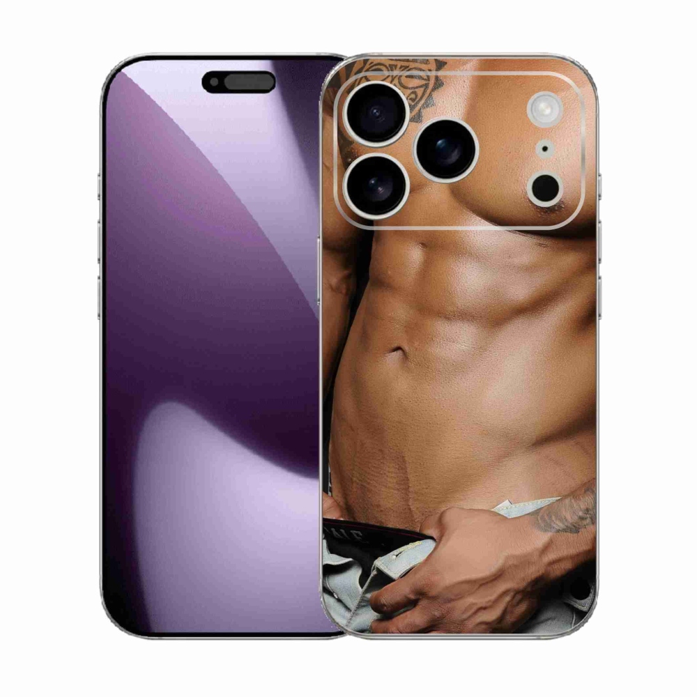 Gél borítás mmCase iPhone 17 Pro készülékhez - szexi férfi